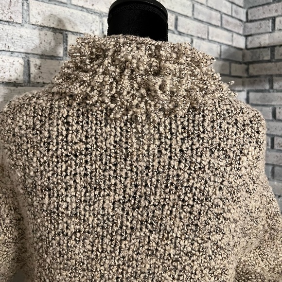 NINE WEST  Ladies Long Popcorn Shag Sweater/Coat NWOT - Picture 7 of 11